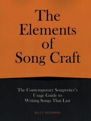 cover image of The Elements of Song Craft